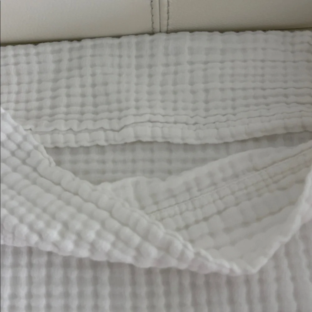 Alto Organic Cotton Gauze White Standard Pillowcases Set of 2